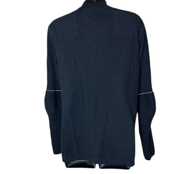 Smartwool men’s thermal merino base layer 250 1/4 zip black medium - Picture 2 of 5